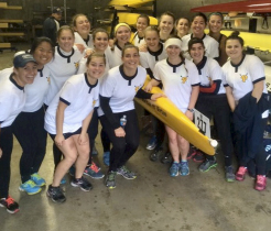 Stuart Crew Alumnus Maggie Crotty Leads Novice 8 to Victory at Pitt