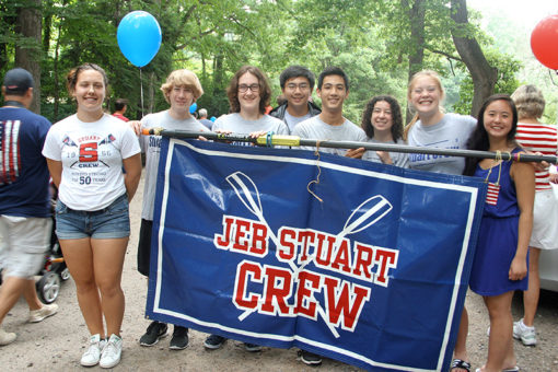 Happy Fourth! Crew Participates in Lake Barcroft Parade