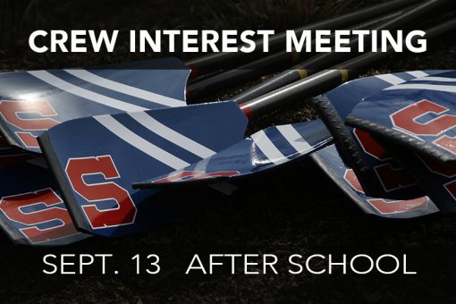 Interest Meeting After School, Sept. 13