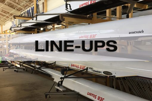 Ted Phoenix Regatta 4/22 Lineup