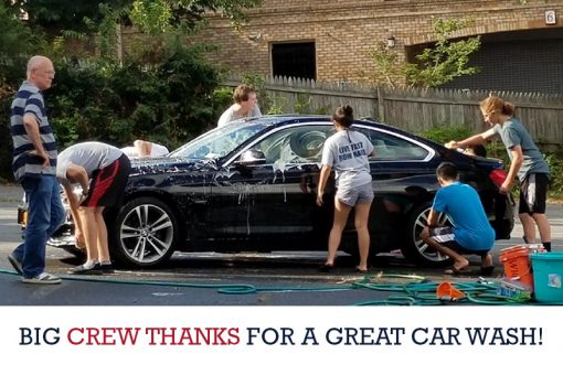 Thanks for a Great Car Wash!