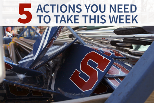 5 Actions to Take This Week