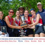 Justice Rowing WJr4x State Champs 2025